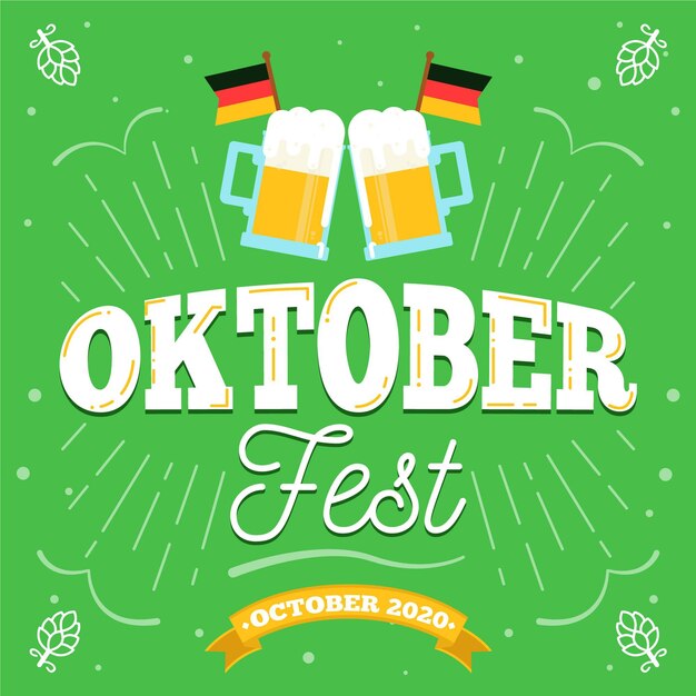 Oktoberfest festival lettering