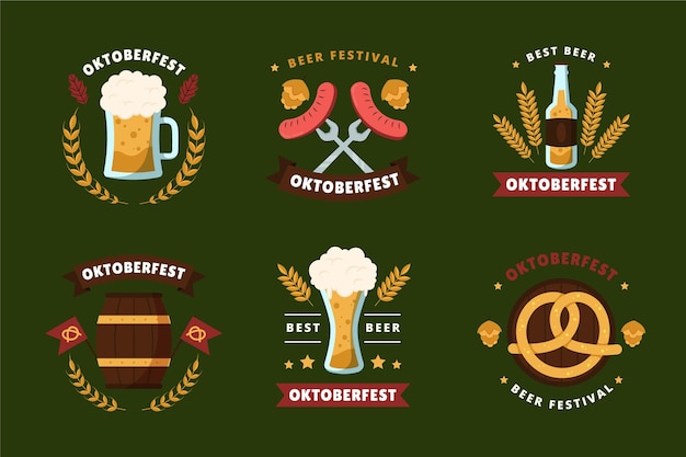 Oktoberfest labels collection