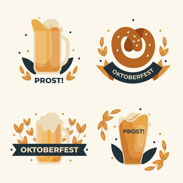 Oktoberfest labels collection