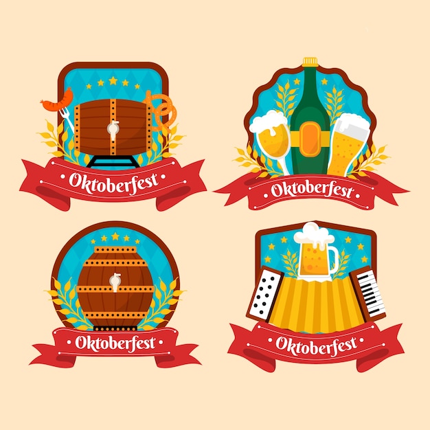 Oktoberfest sticker set