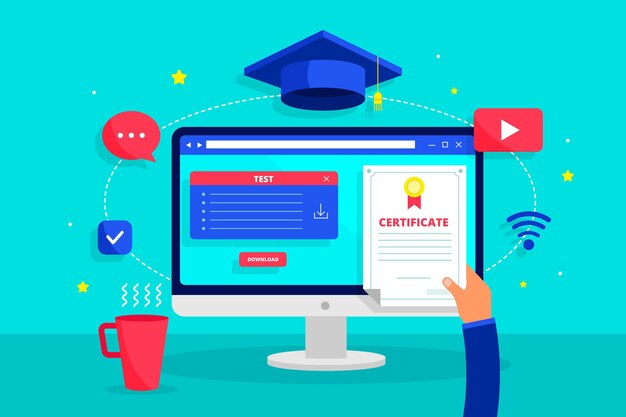 Online certification with cap