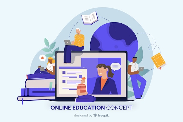 Online education background