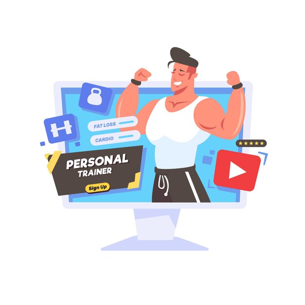 Online personal trainer