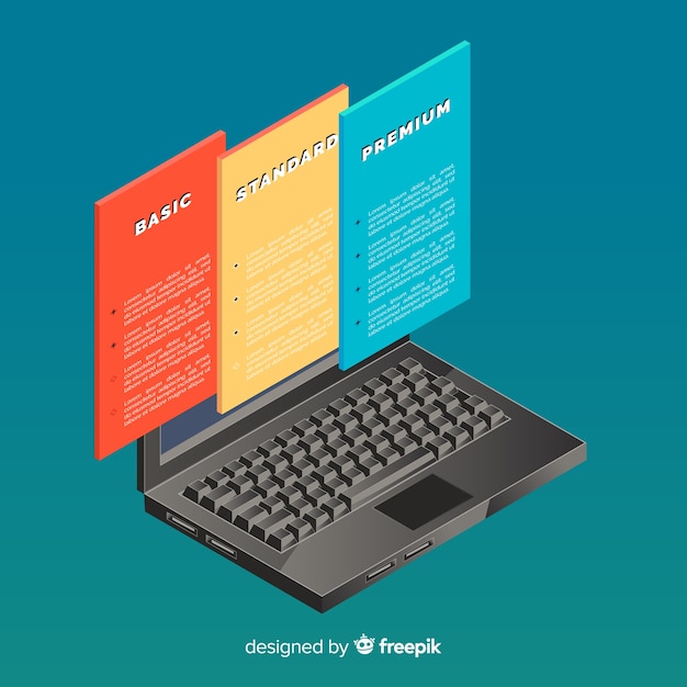 Free Vector online registration concept