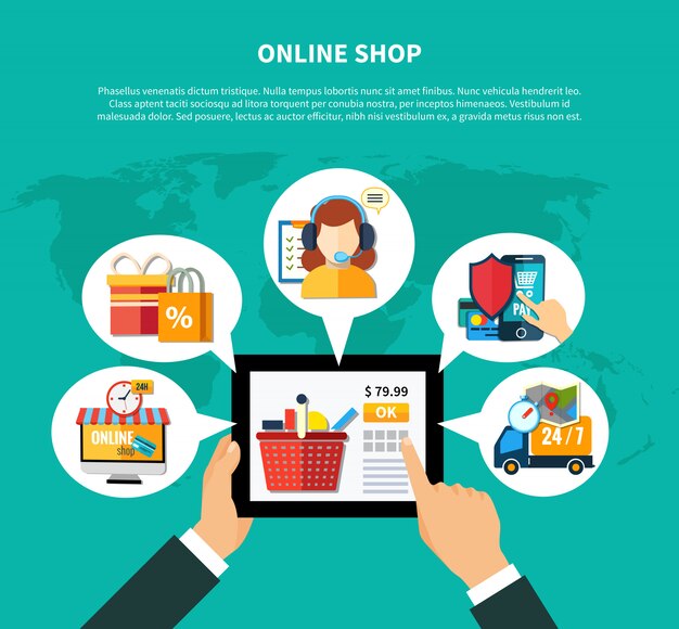 Online Shop Composition