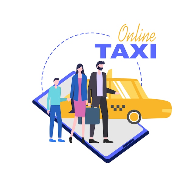 Online Taxi Mobile Phone Service