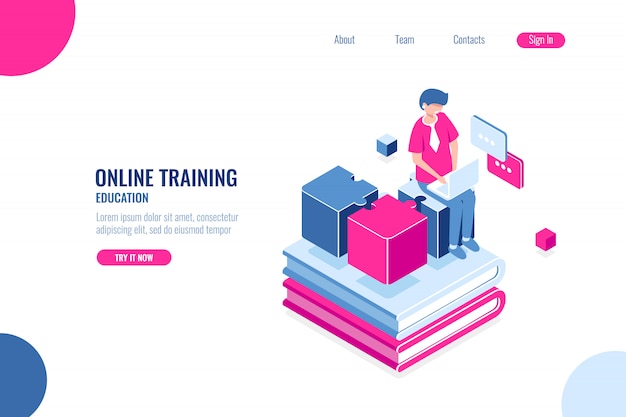 Online training, education