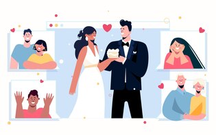 Weddings illustrations