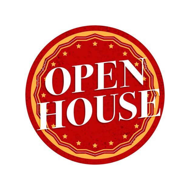 Open house label