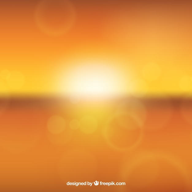 Orange background with blurred effect