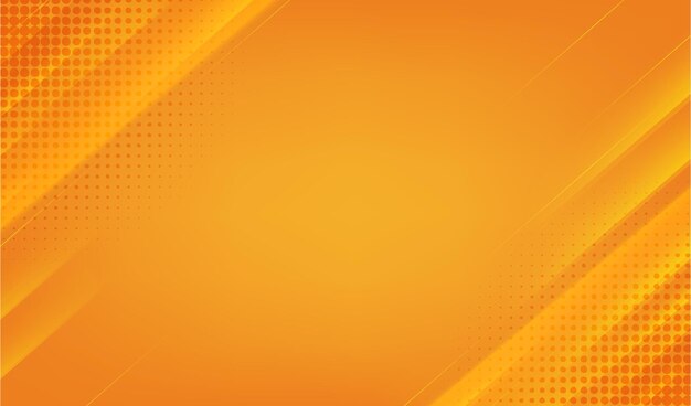 orange background with halftone