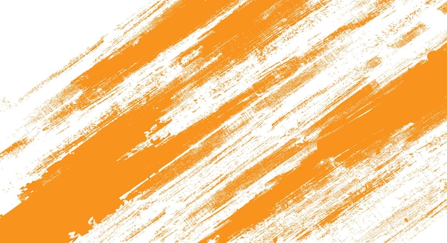 orange grunge in white background