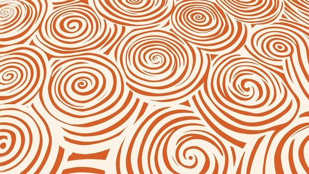 Free Vector orange swirly texture