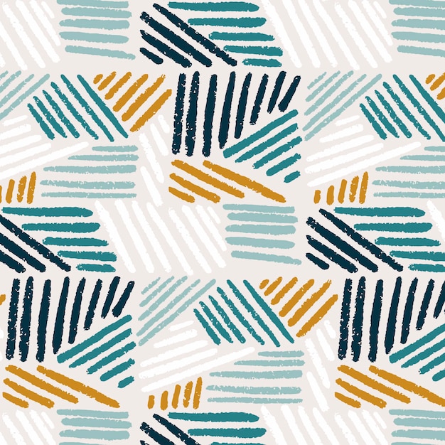 Organic flat abstract element pattern