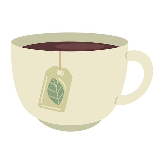 Free Vector organic tea freshness icon isolated