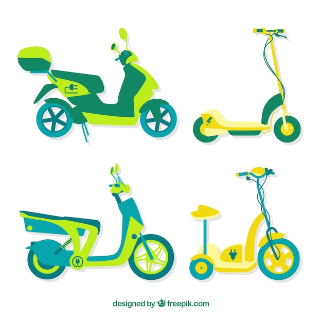 Original pack of electric scooters