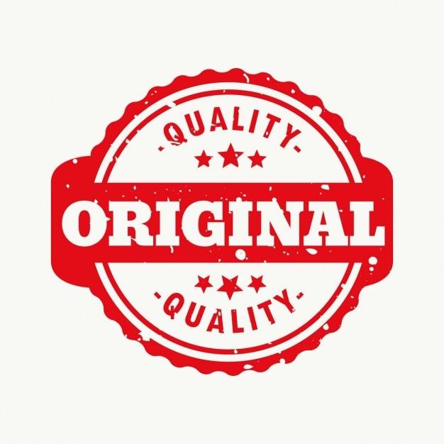 Original quality stamp