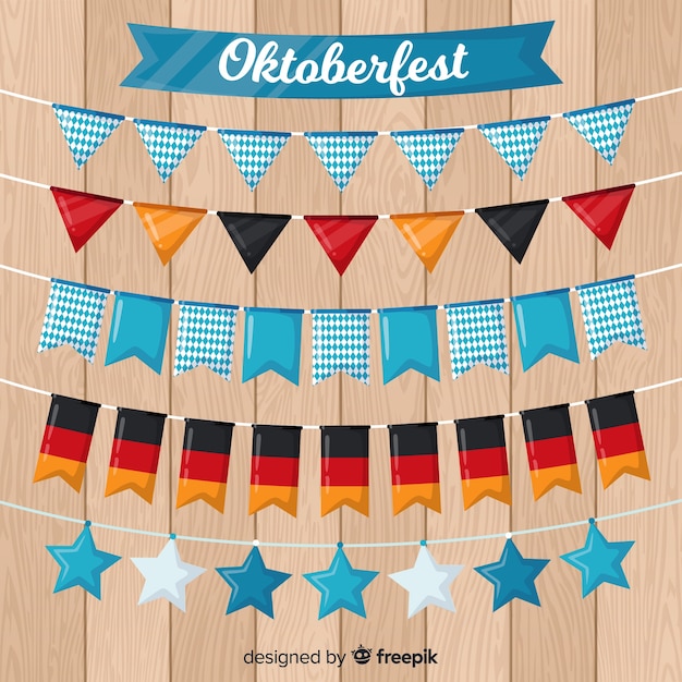 Original set of oktobefest garlands