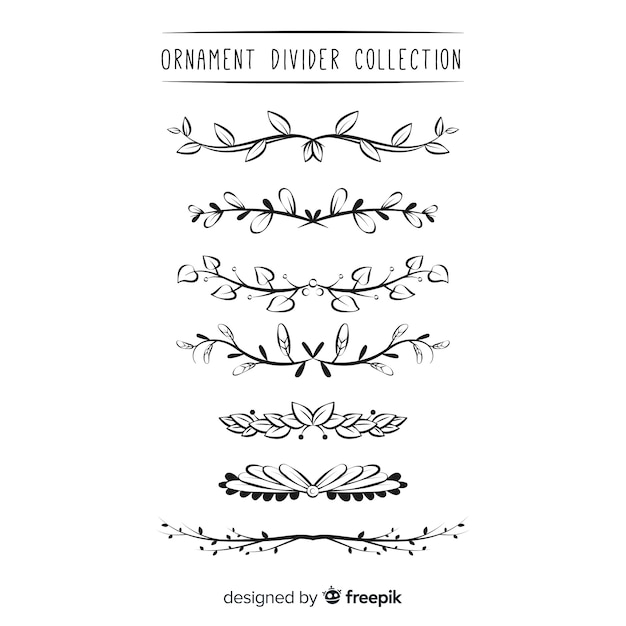 Ornament divider collection