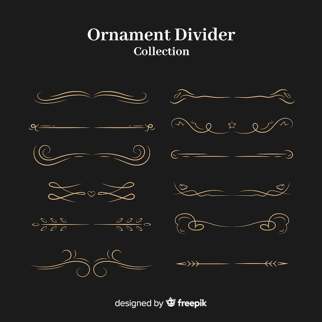 Ornament divider collection