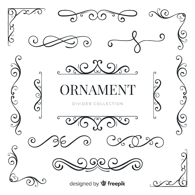 Ornament divider collection