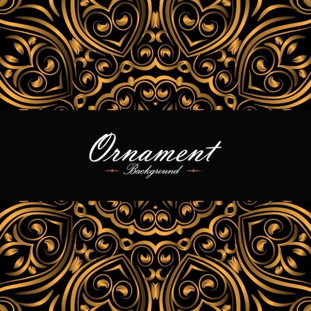 Ornamental background design