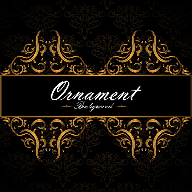 Ornamental background design