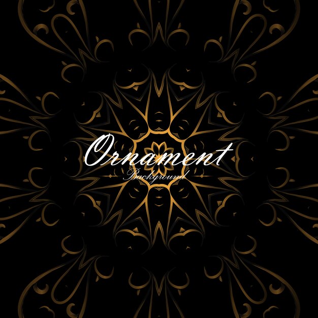 Ornamental background design