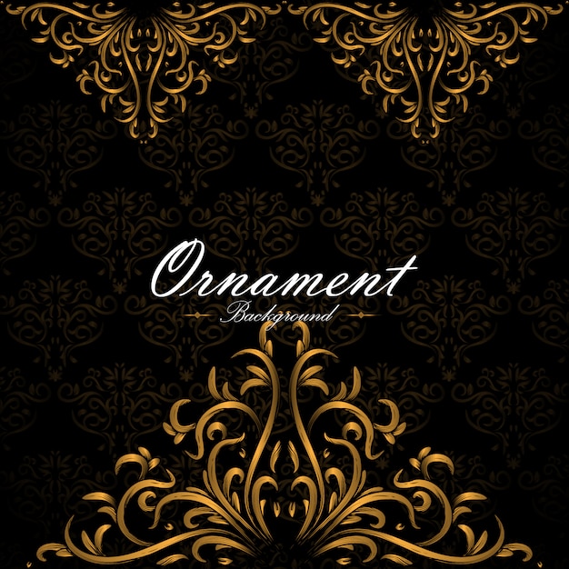 Ornamental background design