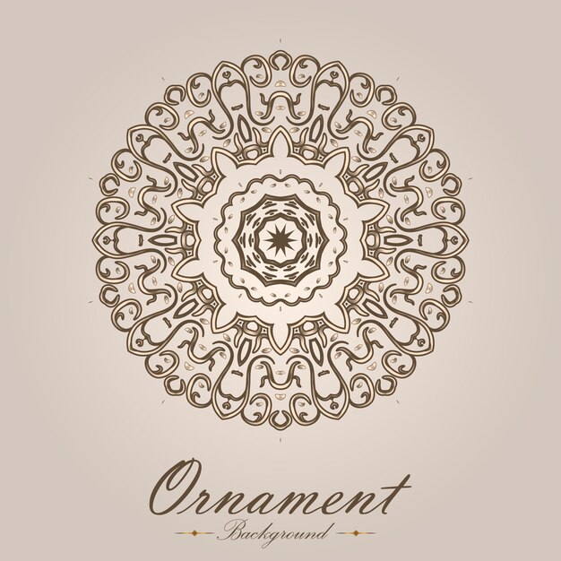 Ornamental background design