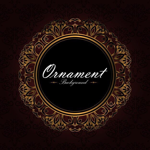 Ornamental background design