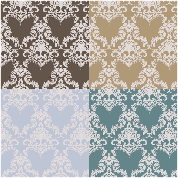 Ornamental background pattern