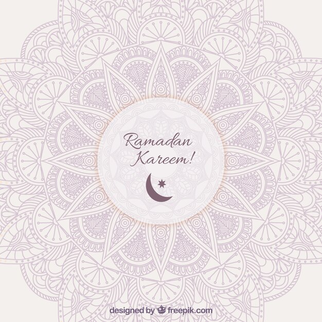 Ornamental background for Ramadan Kareem