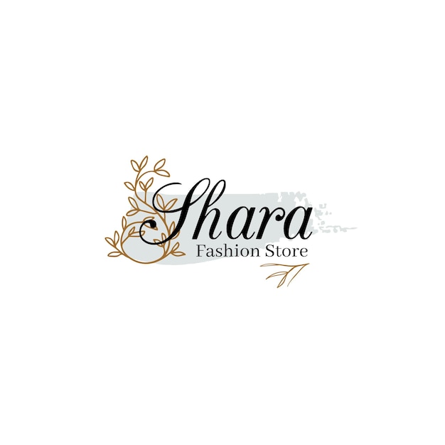 Ornamental fashion logo