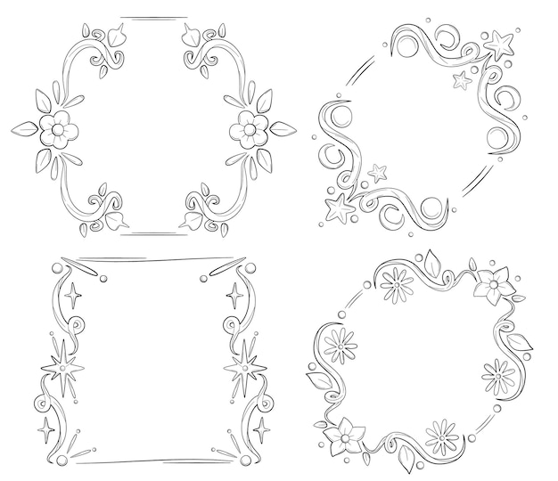 Ornamental frame collection