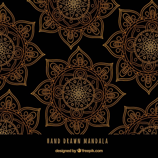 Ornamental mandala background