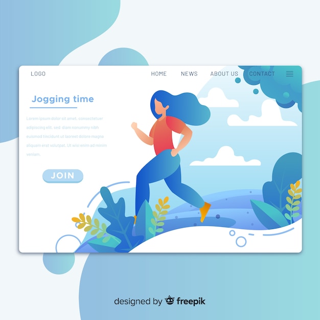 Outdoor activities landing page