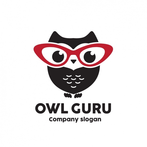 Free vector owl logo template