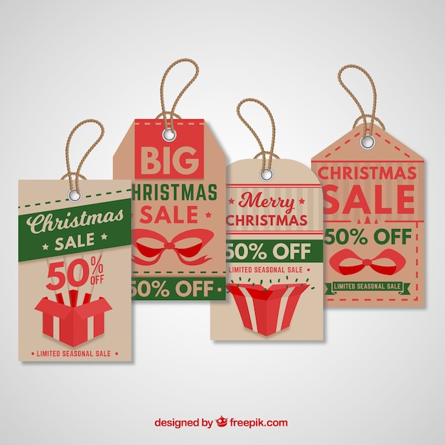 Pack of christmas sale stickers