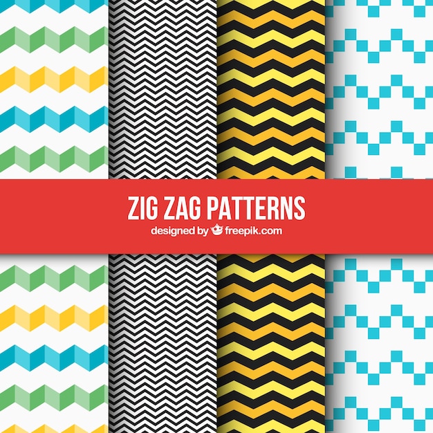 Pack of geometric patterns