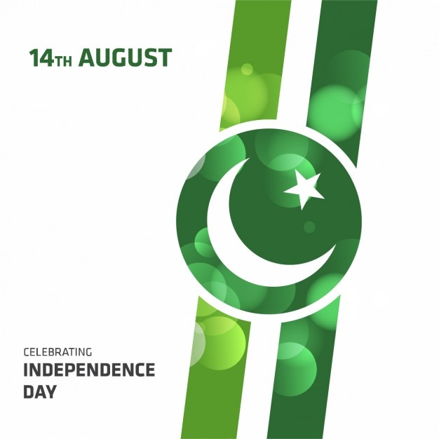 Pakistan independence day background design