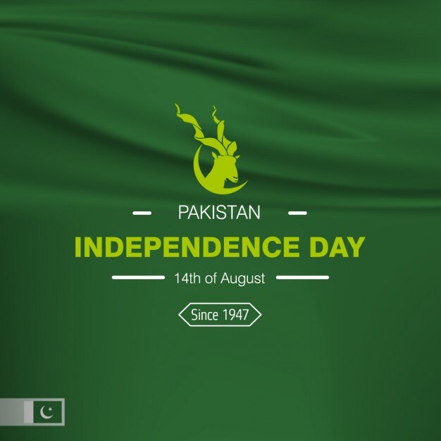 Pakistan independence day background design