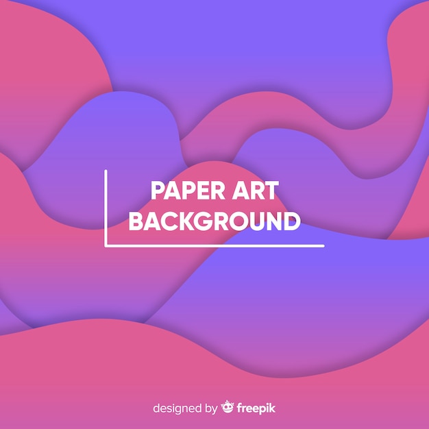 Paper art backgound