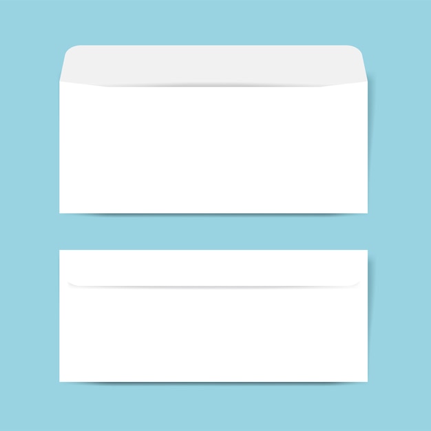 Paper envelope design mockup