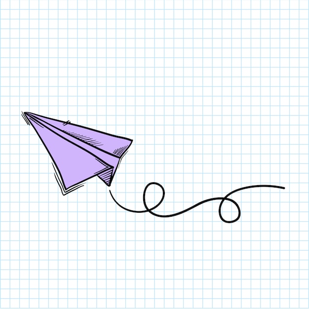 Free Vector paper plane 