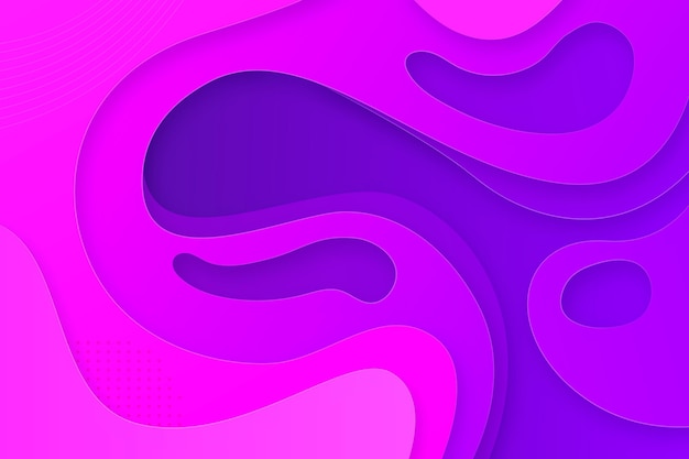 Paper style wavy background