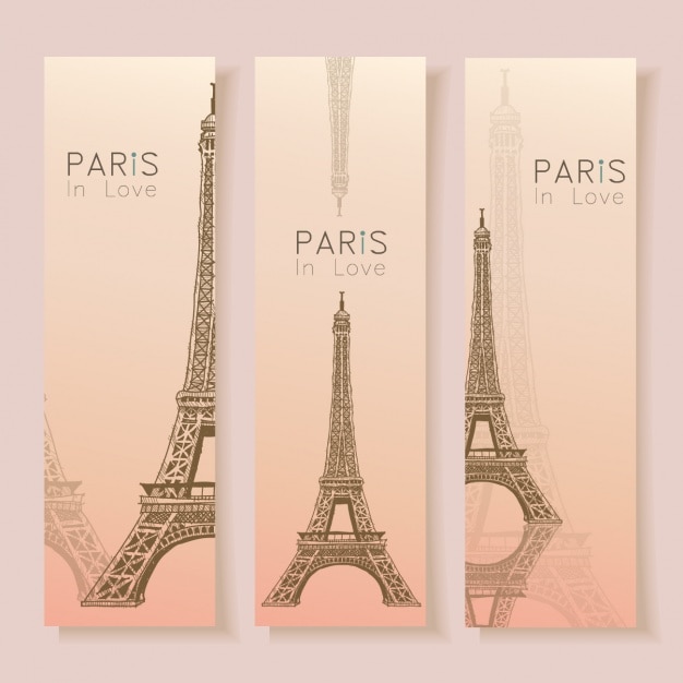 Paris banners collection