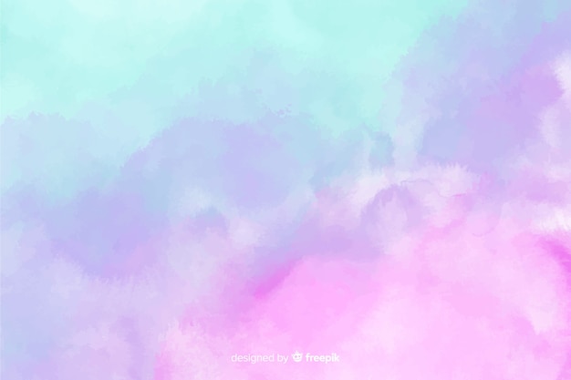 Pastel color watercolor stain background