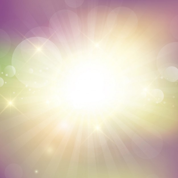 Free vector pastel coloured background with stars and sparkle