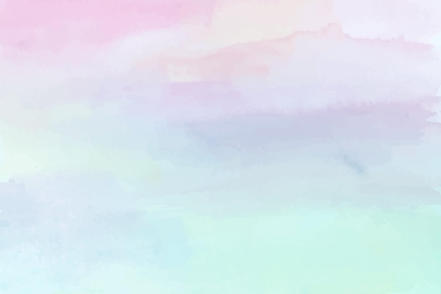 Pastel watercolor painted background